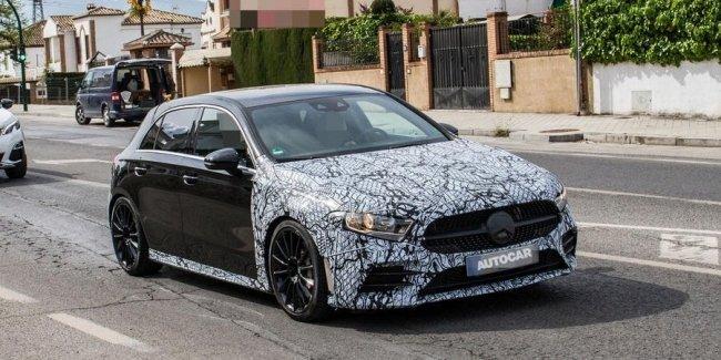 300-сильный Mercedes-AMG A35 в 300 тестируют на «Северной петле»