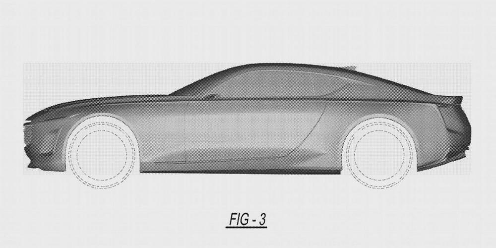 Cadillac запатентовал роскошное купе