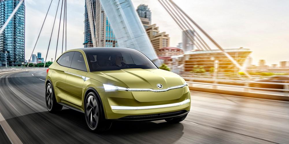 Skoda выпустит спортивный электрический кроссовер
