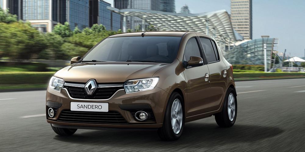 Renault представил обновленные Logan и Sandero для России