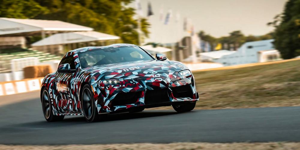 Возрожденную Toyota Supra впервые показали на видео