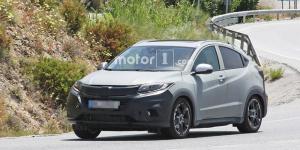 Обновленную Honda HR-V для Европы впервые заметили на тестах