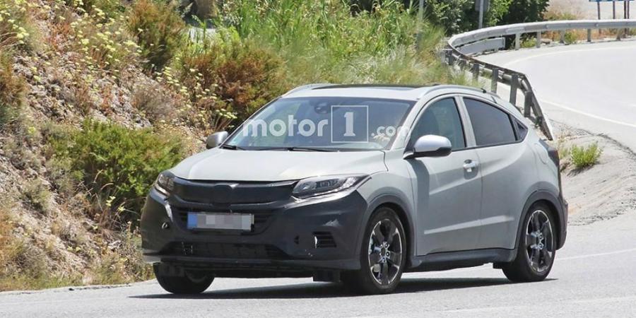 Обновленную Honda HR-V для Европы впервые заметили на тестах