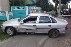 В Гомеле столкнулись Opel и Toyota: пострадали пять человек