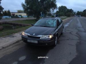 В Бресте пьяный на Renault насмерть сбил 23-летнего парня