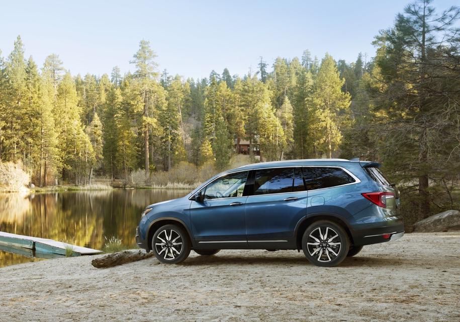 Появились подробности об обновленном Honda Pilot
