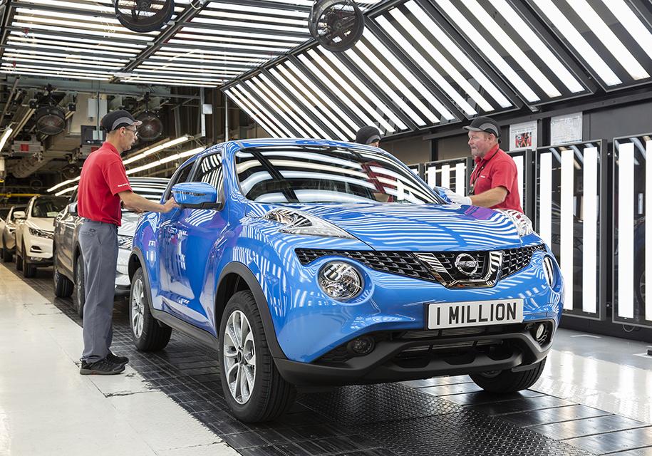Nissan выпустил миллионный экземпляр кроссовера Juke
