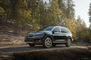 Появились подробности об обновленном Honda Pilot