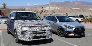 Шпионские фото Kia Soul 2019 года