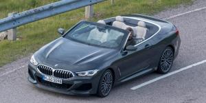 Шпионские фото кабриолета BMW 8-Series 2019 года