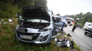 В Германии в ДТП с участием 10 машин погибли четыре человека