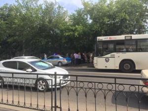 Полицейские Астаны сбили детей на пешеходном переходе