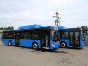 В Хабаровск закупили новые китайские автобусы на метане
