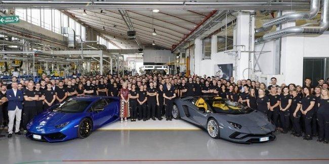 Компания Lamborghini установила новый рекорд продаж
