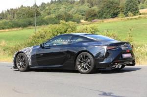 Новое спортивное купе Lexus LC F засекли на тестах в Германии