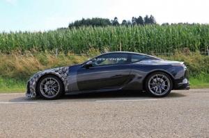 Новое спортивное купе Lexus LC F засекли на тестах в Германии