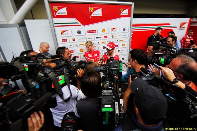Гонщики и руководство Ferrari не выйдут к прессе