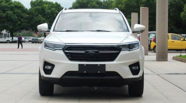 Кроссовер Zotye T600 нового поколения показался на «живых» фото