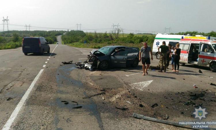 В Донецкой области Украины произошло смертельное ДТП