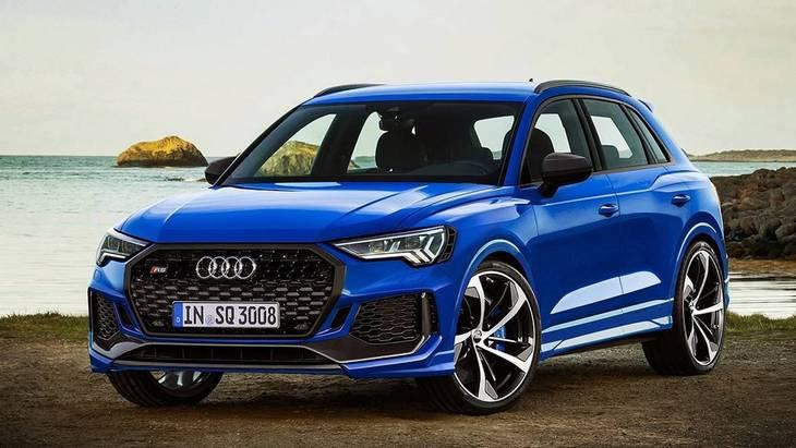 Заряженный Audi RS Q3 нового поколения выдаст мощность в 400 лошадок