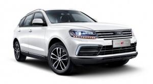 Кроссовер Zotye T600 нового поколения показался на «живых» фото