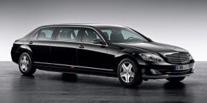 Владимир Путин сменил Aurus на Mercedes-Benz по время поездки в ЮАР