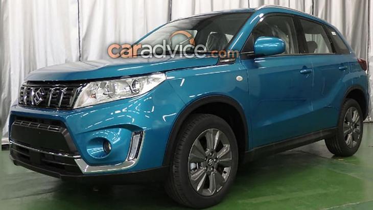 В сеть слили фото обновленного Suzuki Vitara