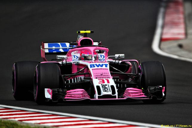 Неудачная квалификация для Force India