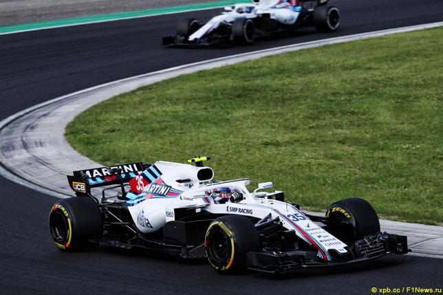 Очередная неудачная гонка Williams