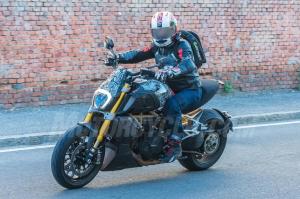 Шпионские фото Ducati Diavel 2019