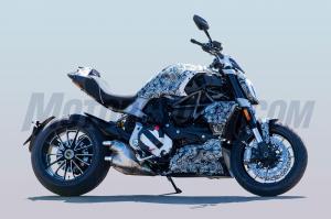 Шпионские фото Ducati Diavel 2019