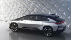 Многострадальный Faraday Future собрал первый кузов для своего электрического кроссовера