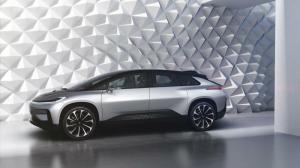 Многострадальный Faraday Future собрал первый кузов для своего электрического кроссовера