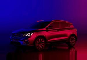 Новый кроссовер Geely показали без камуфляжа
