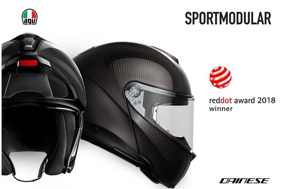 Шлем AGV Sportmodular получил награду Red Dot Product Design