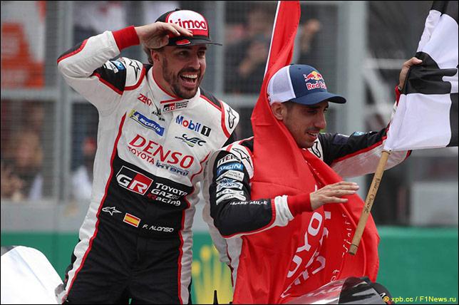 Алонсо нацеливается на титул в WEC
