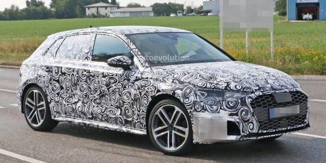 2019 Audi A3 нового поколения впервые попала в объективы
