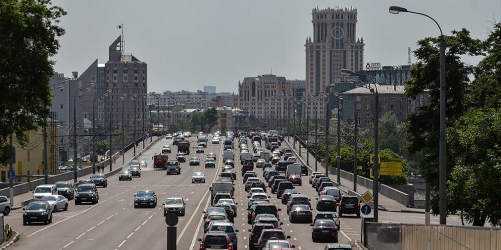 В Москве стало меньше личных автомобилей