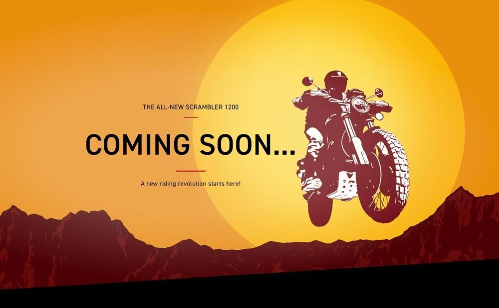 Новый Triumph Scrambler 1200 представят 24 октября