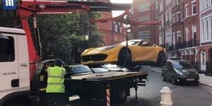 Эвакуатор увез неправильно припаркованный Ferrari
