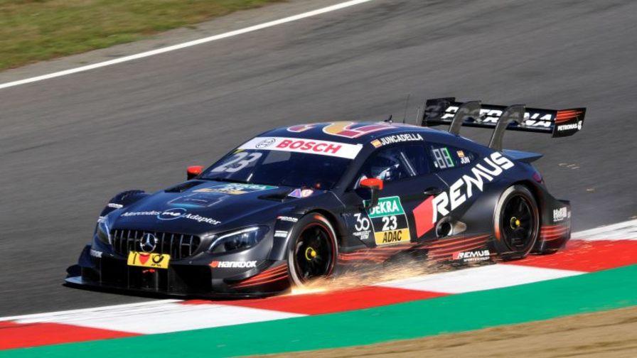Даниэль Хункаделья одержал свою первую победу в DTM на Брэндс-Хэтче