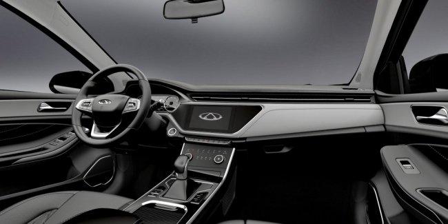 Новый седан Chery Arrizo GX: официальные фото интерьера
