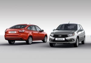 Раскрыта внешность всех машин обновленного семейства Lada Granta