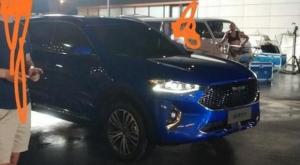 Второй кроссовер «молодёжной» F-серии Haval снова показался на фото