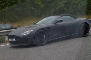 Кабриолет Aston Martin DBS Superleggera Volante выехал на тесты