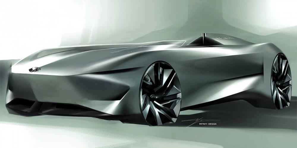 Infiniti показала дизайн электрического родстера
