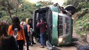 В Перу в ДТП с автобусом пострадали восемь человек