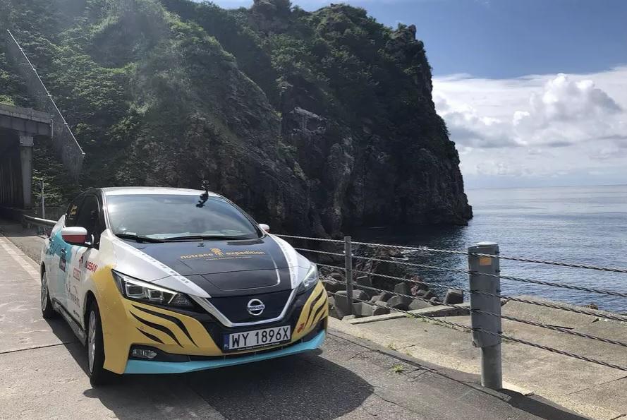 Nissan Leaf проехал за два месяца 16 тысяч километров
