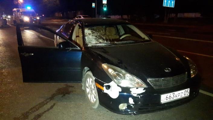 Водитель Lexus насмерть сбил пешехода в Алматы