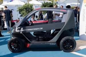 Израильтяне презентовали складной автомобиль